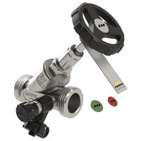 KEMPER NIRO valvole di intercettazione a flusso libero con rubinetto di scarico, figura 073 1G