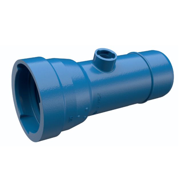 TRM ANSCHLUSSSTÜCK AB VRS-T
DN100  MIT ZAK ANSCHLUSS