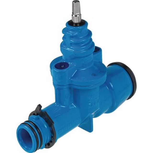 VANNE BRANCHEMENT ZAK 46 2801
AVEC MANCH À EMBOÎT PE D 50 MM