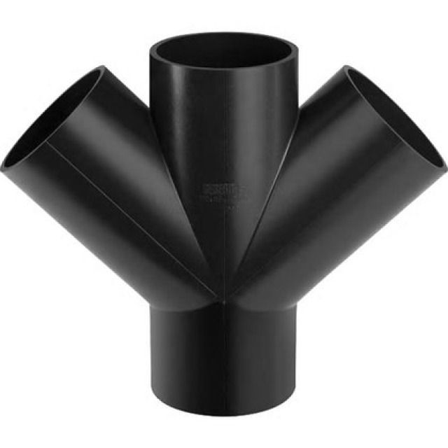 GEBERIT PE-EMBRANCH DOUBLE 45°
367.235           110 / 110 MM