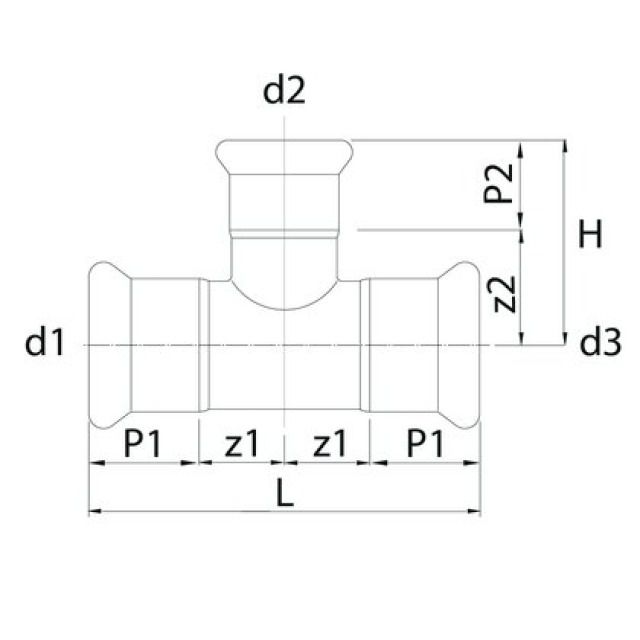 Profitec PressSteel
Press-T-Stück, 42-22-42mm