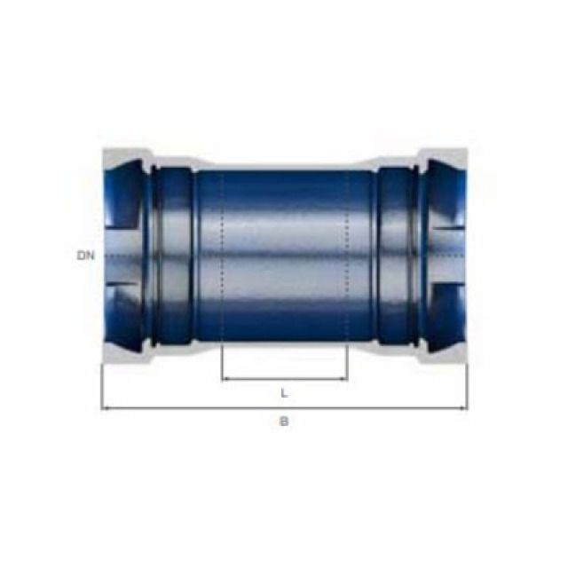 TRM UEBERSCHUBMUFFE TYP U
DN200    VRS-T    KURZ