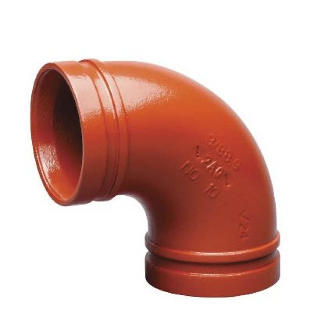 VICTAULIC BOGEN 90°
MOD.   10 LACK         33.7 MM