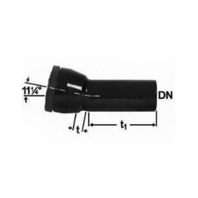 COUDES A VIS 11 DEG. 2325
125 MM PUR