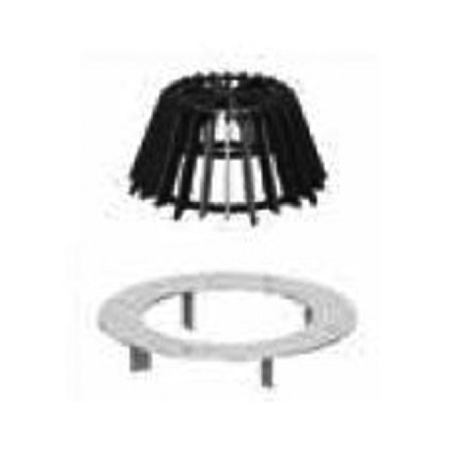 ACO KIESFANGKORB MIT ADAPTER
AUS KUNSTSTOFF Ø170 MM 77560