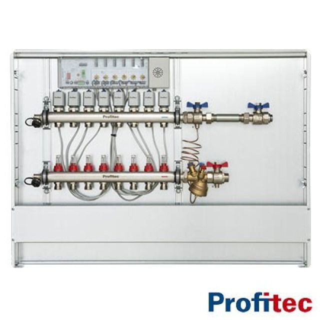 Profitec Verteilerstation 230V
7-fach, rechts, horizontal
inkl. IMI Compact DP Ventil