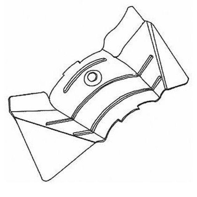 SCHNEESTOP MOD. SCHMETTERLING
GRAU