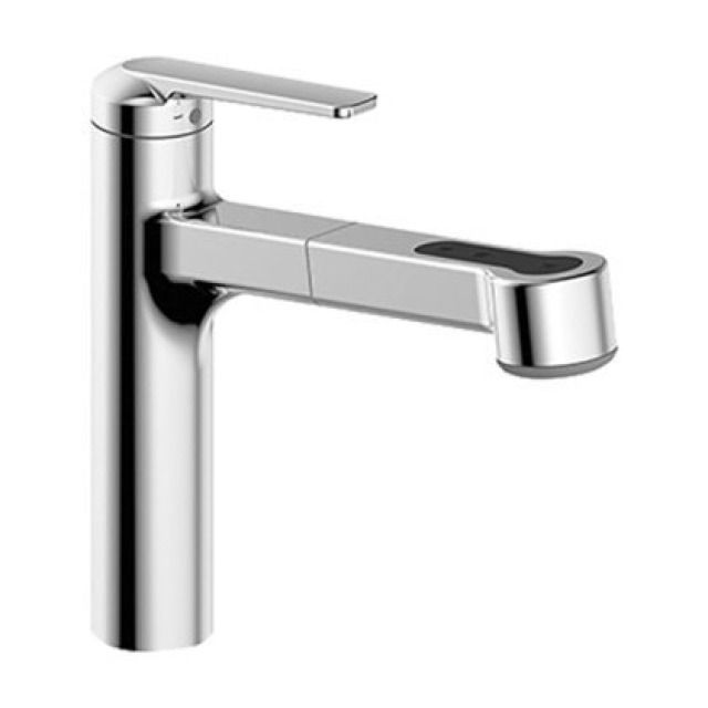 SPUELTISCHMISCHER DOMO 6.0
A 225 MM, SCHWENKAUSLAUF
DICHTMEMBRANE, AUSZUGBRAUSE
UMSTELLBAR, FLEXIBLE
ANSCHLUSSSCHLAEUCHE 3/8"