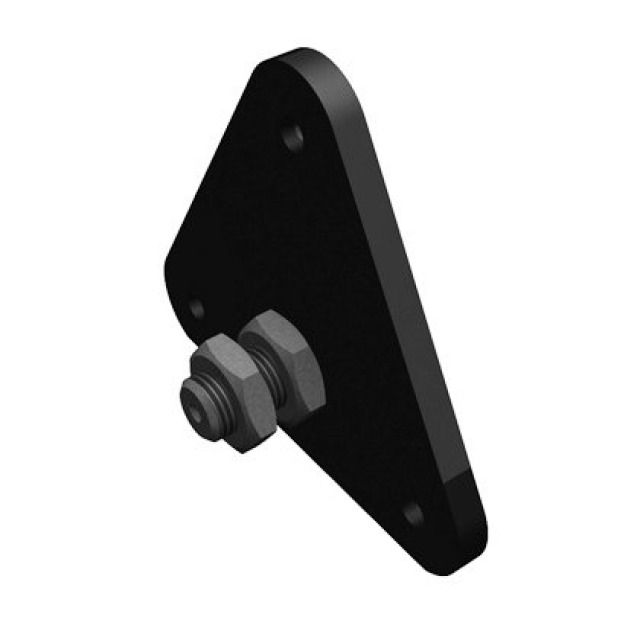 PLAQUE MONTAGE MURAL
ALU BRUT N°529301 M10