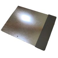 Clapet anti-retour pour conduit plat