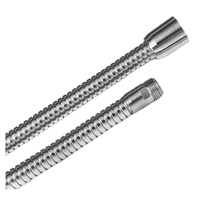 Tuyau métallique
150 cm, 3/8" x 3/8", renforcé
pour goulot extensible TWIN
Coloris: chromé