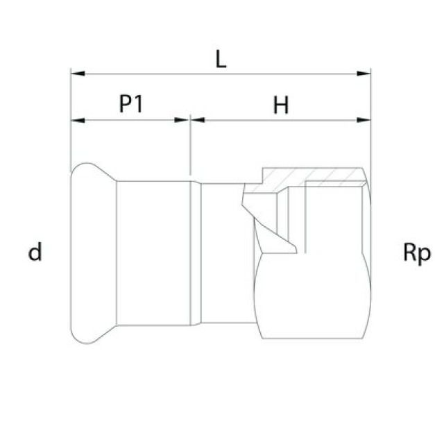 Profitec PressSteel
Press-Übergang IG, 1"-35mm