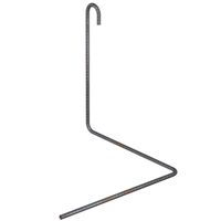 Profilo di montaggio 3D con ganci alle estremità