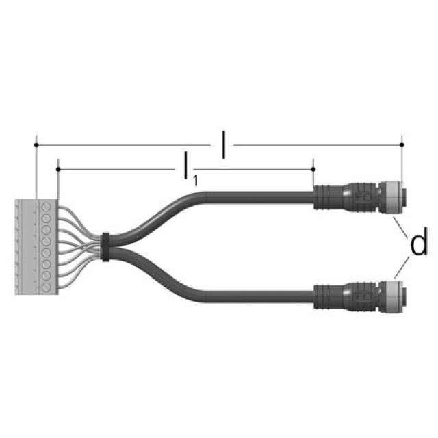 GF JRG Hycleen   9942.000
Automation Retrofit Kabelsatz
für LegioTherm Kabel M12