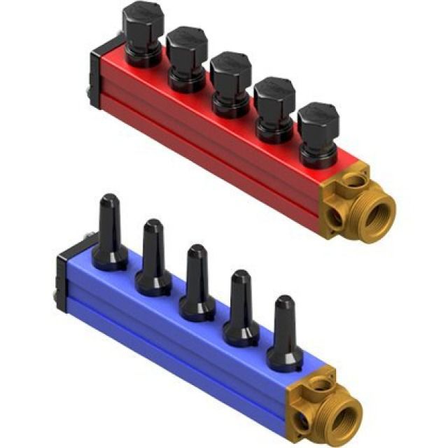 SBK 3000 KUNSTSTOFFVERTEILER
11 HZK, DFM 10-145 L/H
INKL. 2 HANDENTLÜFTER
4 VERSCHLUSSSTOPFEN
2 F+E HAHN