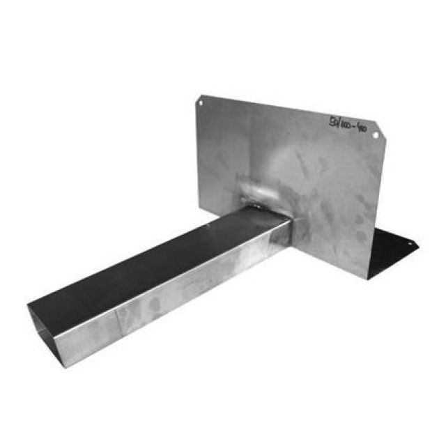 AUSSPEIER 85°            CR-NI
ABGEW TABLETT 150 X 60/ 500 MM