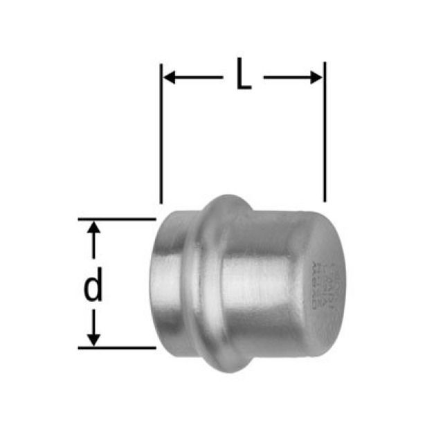 CAPE FERMETURE OPTIPRESS INOX
42  80025