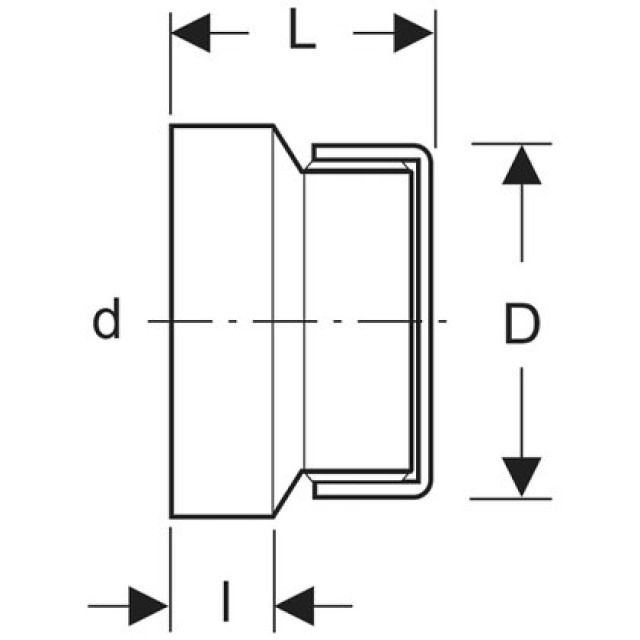 SILENT CAPE DE FERMETURE
315.005                 160 MM