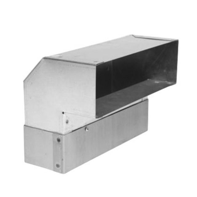 FLACHKANAL VZ BOGEN 90° SENKR.
ZU FLACHKANAL 80/254 MM