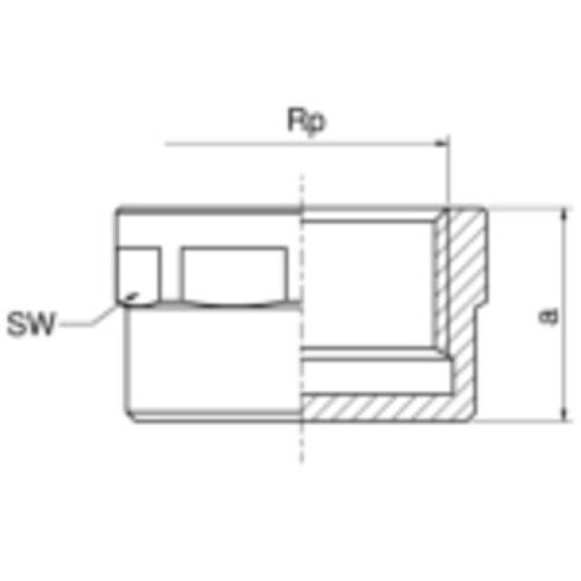 calotta in bronzo
8301
1 1/2"
bronzo al silicio