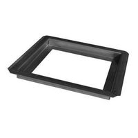 Cadre planté pour revêtement de plaque