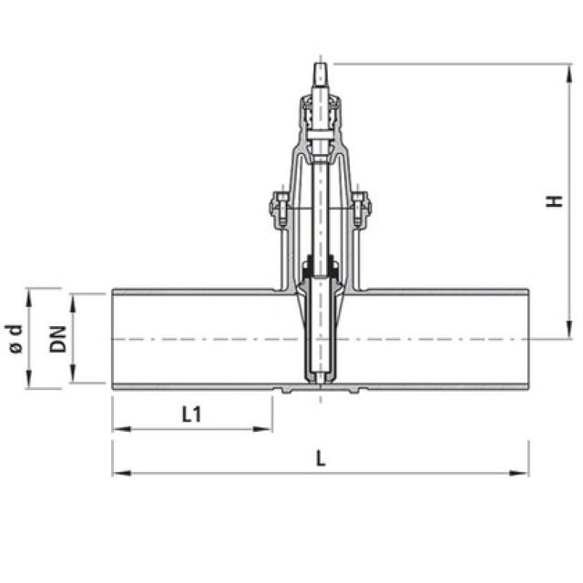HAWLE SPITZENDSCHIEBER
4110                    DN 300