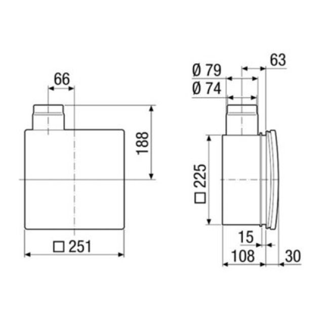custodia gruppo antincendio
ER-UP/G
per valvola ER60/ER101