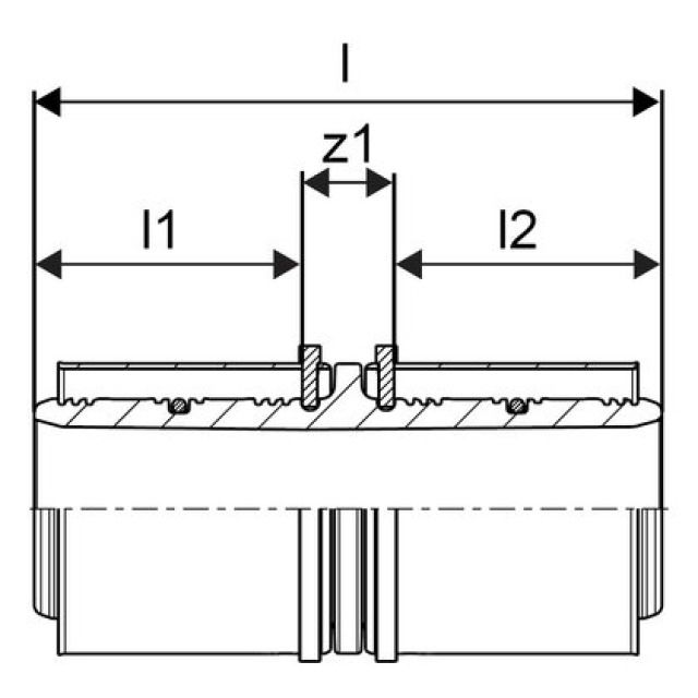 GF Uponor S-Press
Intermedio PPSU 40-40
