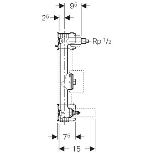 GIS-JRG WASCHTISCH-SET
461.153 2 WZ UP-VENTIL