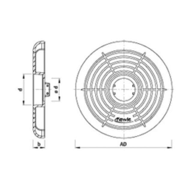 HAWLE VERSENKSCHUTZ
4586 GRÖSSE 1
ZU STRASSENKAPPE