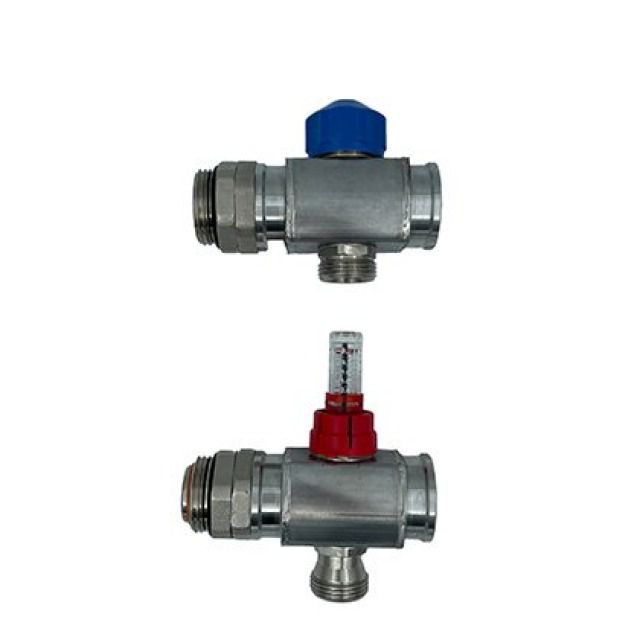 Erweiterungsset 1"
zu Edelstahlverteiler Profitec
mit DFM 0-2.5 l/min