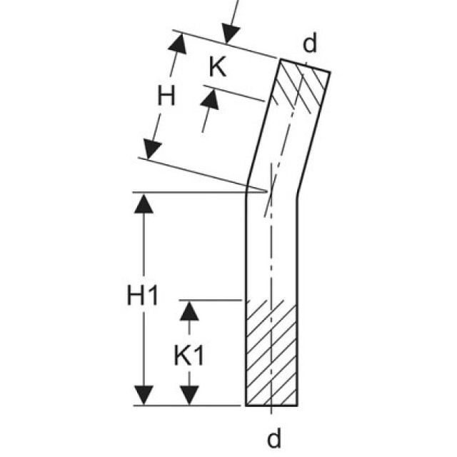 MPF-S PASSBOGEN 15°
30908                    54 MM