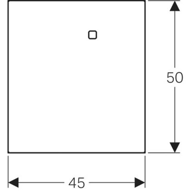 GEB.ABDECKUNG ZU HYGIENESPÜL.
616.221  RAL9016